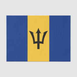 Barbadiaanse vlag (Barbados) (Bajan) Tissuepapier