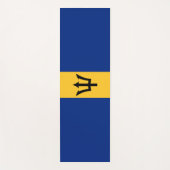Barbadiaanse vlag (Barbados) (Bajan) Yogamat (Voorkant)
