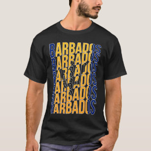 Barbadiaanse Vlag Barbados Erfgoed Trots Barbadiaa T-shirt