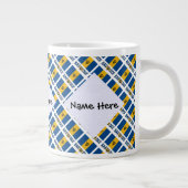 Barbadiaanse vlag betegeld gepersonaliseerd grote koffiekop (Rechts)