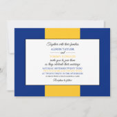 Barbadiaanse vlag, vlag van Barbados bruiloft Kaart (Voorkant)