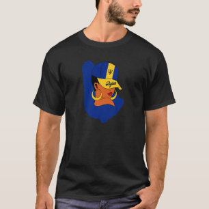 Barbadiaanse vrouwen Bajan Girls Rock Bajan Roots  T-shirt