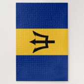 Barbadianse Vlag (Barbados) (Bajan) Legpuzzel (Verticaal)