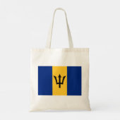 Barbadianse Vlag (Barbados) (Bajan) Tote Bag (Achterkant)