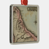 Barbado 2 metalen ornament (Rechts)