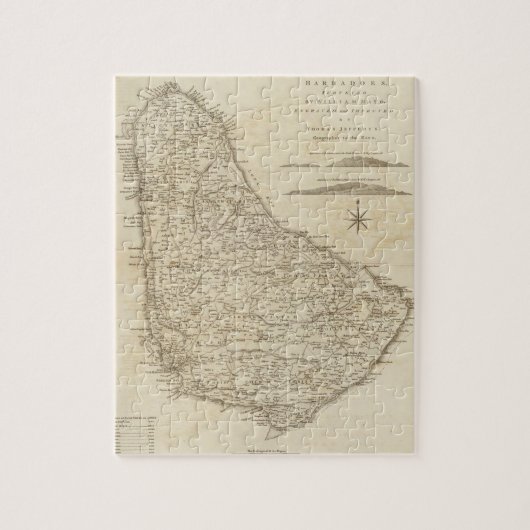Barbado Legpuzzel (Verticaal)