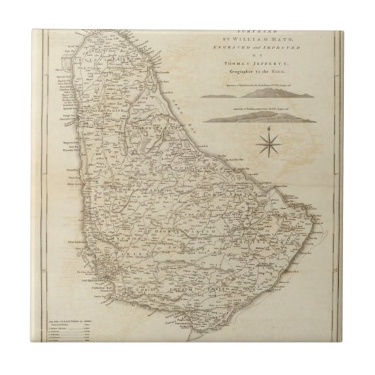 Barbado Tegeltje (Voorkant)