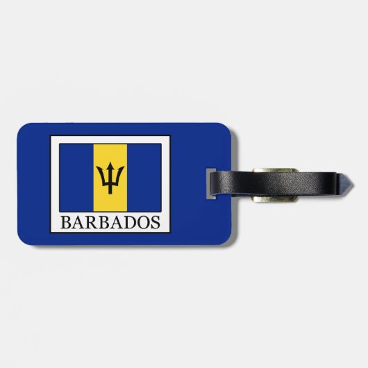 Barbados Bagagelabel (Achterkant horizontaal)