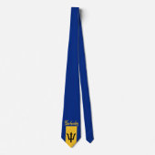 Barbados Bajan Flag Barbadiaans Caribisch gebied Stropdas (Voorkant)