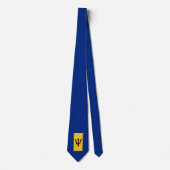 Barbados Bajan Flag Barbadiaans Caribisch gebied Stropdas (Voorkant)