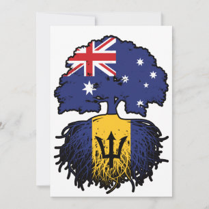 Barbados Barbadian Australian Australia Tree Roots Kaart
