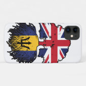 Barbados Barbadian Brits - Brits - Bergoldvlag Case-Mate iPhone Case (Achterkant (horizontaal))