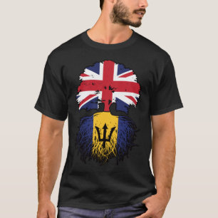 Barbados Barbadian Brits - Brits - Bergoldvlag T-shirt