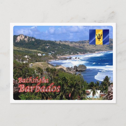 Barbados - Bathsheba - Briefkaart (Voorkant)