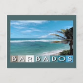 Barbados Beach Briefkaart (Voorkant)