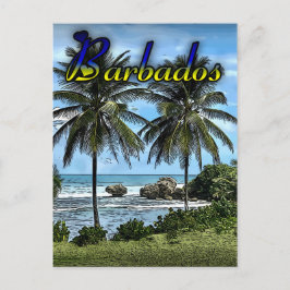 Barbados Beach Briefkaart