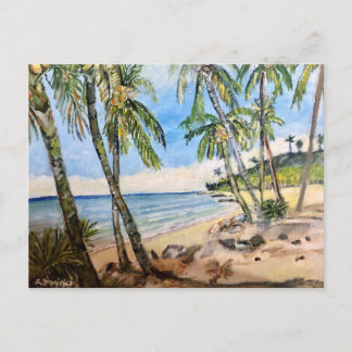 Barbados Beach, Briefkaart