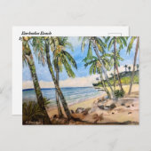 Barbados Beach, Briefkaart (Voorkant / Achterkant)