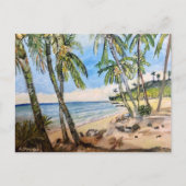 Barbados Beach, Briefkaart (Voorkant)