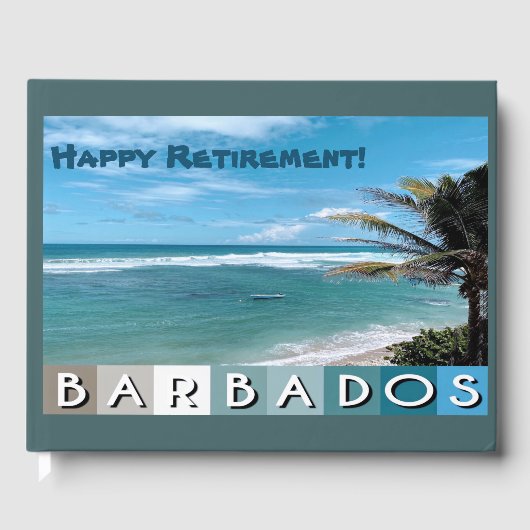 Barbados Beach Gastenboek (Voorkant)
