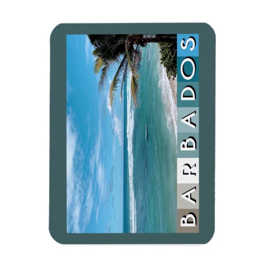 Barbados Beach Magneet (Verticaal)
