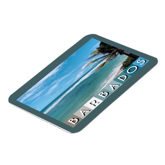 Barbados Beach Magneet (Linkerzijde)