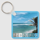 Barbados Beach Sleutelhanger (Voorkant)