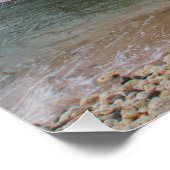 Barbados Big Rock in Bathsheba Perfect Poster (Hoek)