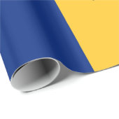 Barbados Blue Yellow Gold Cadeaupapier (Rol Hoek)
