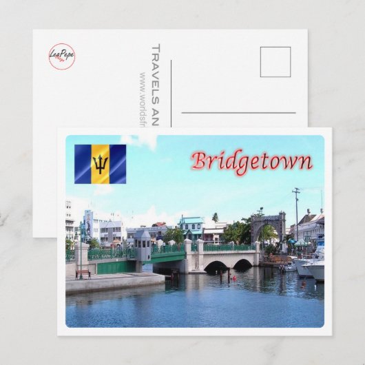 Barbados - Bridgetown - Briefkaart (Voorkant / Achterkant)