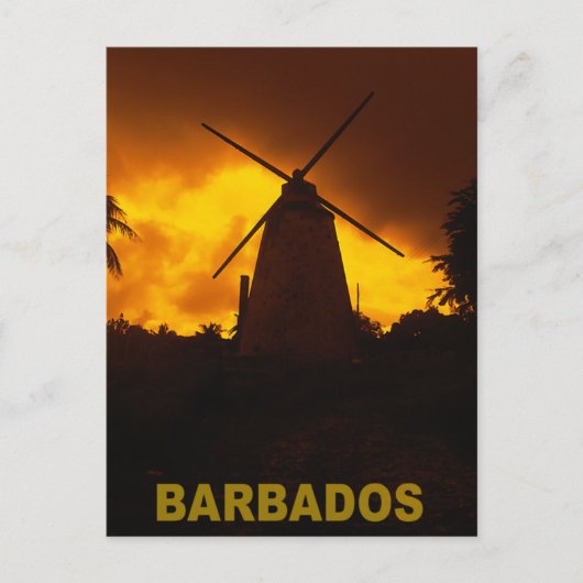 Barbados Briefkaart (Voorkant)