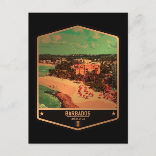 Barbados Briefkaart (Voorkant)