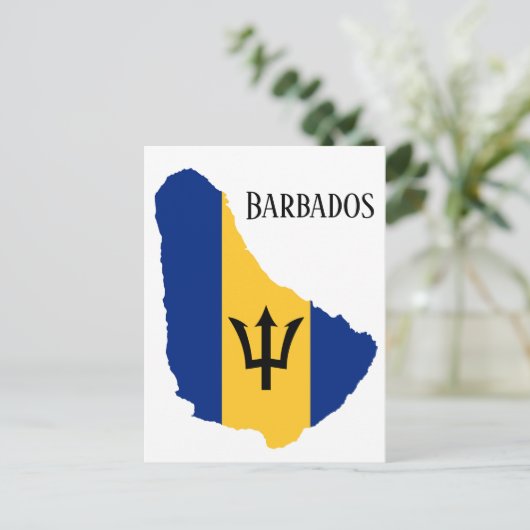 Barbados Briefkaart (Staand voorkant)