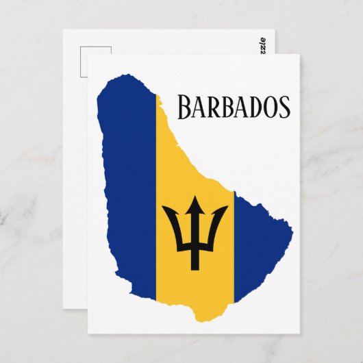 Barbados Briefkaart (Voorkant / Achterkant)