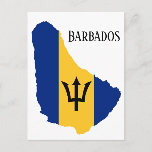 Barbados Briefkaart (Voorkant)