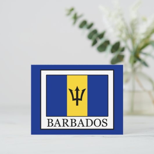 Barbados Briefkaart (Staand voorkant)