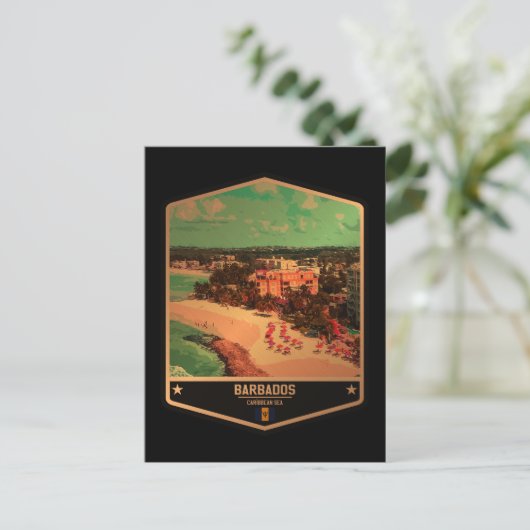 Barbados Briefkaart (Staand voorkant)