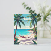 Barbados Briefkaart (Staand voorkant)