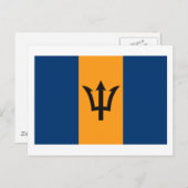 Barbados-Briefkaart Briefkaart (Voorkant / Achterkant)