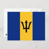 Barbados-Briefkaart Briefkaart (Voorkant / Achterkant)