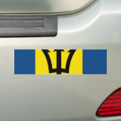 Barbados Bumpersticker (Op auto)