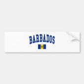 BARBADOS BUMPERSTICKER (Voorkant)