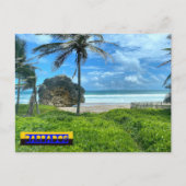 Barbados - Cattlewash Beach Briefkaart (Voorkant)