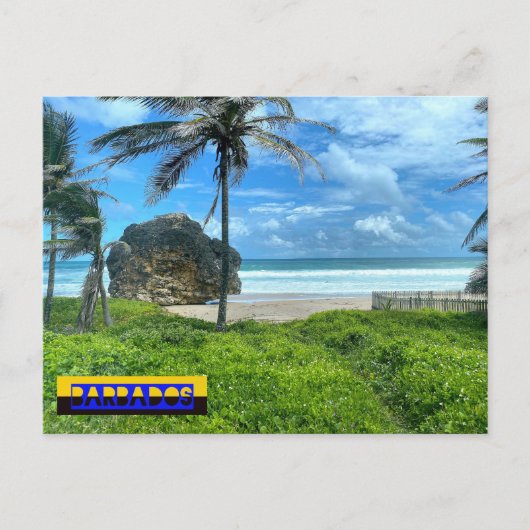 Barbados - Cattlewash Beach Briefkaart (Voorkant)
