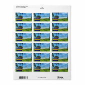 Barbados - Cattlewash Beach Etiket (Full Sheet)