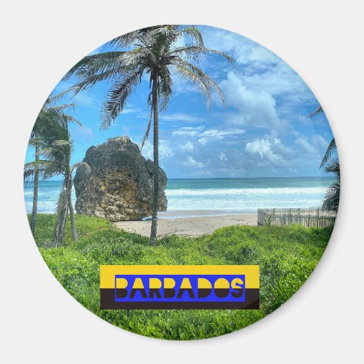 Barbados - Cattlewash Beach Magneet (Voorkant)