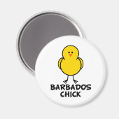 Barbados Chick Magneet (Voorkant / Achterkant)