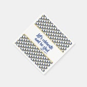 BARBADOS Christelijk papier voor aangepaste feestd Servet (Hoek)