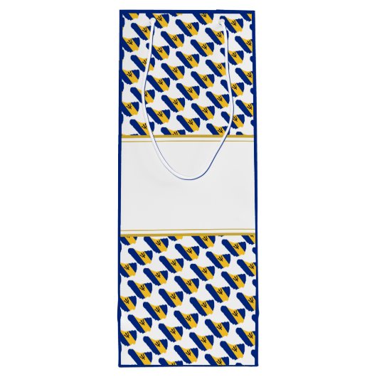 BARBADOS Christelijk SPECIAAL VOOR U Custom Wijn Cadeautas (Achterkant)