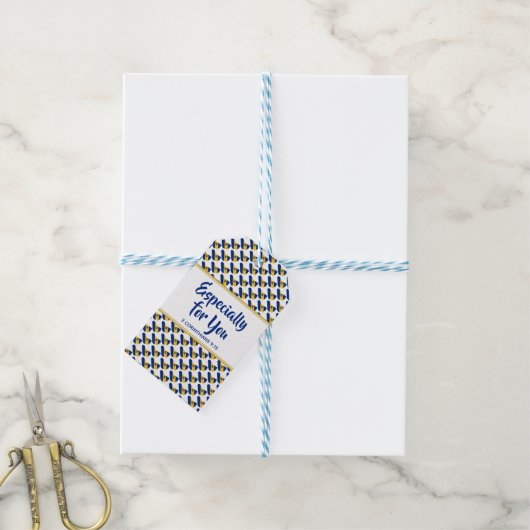 BARBADOS Christelijk, VOORAL VOOR U Cadeaulabel (Met Touw)